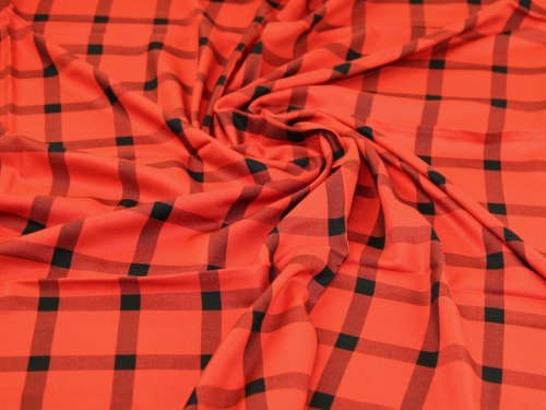 Deadstock Viscose Twill Fabric Terracotta