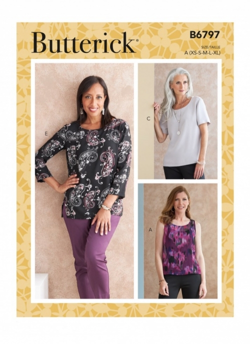 Butterick Paper Sewing Pattern 6797