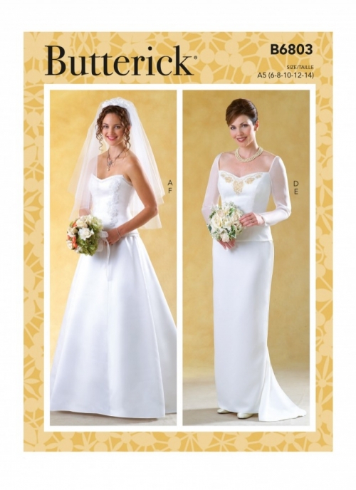 Butterick Paper Sewing Pattern 6803