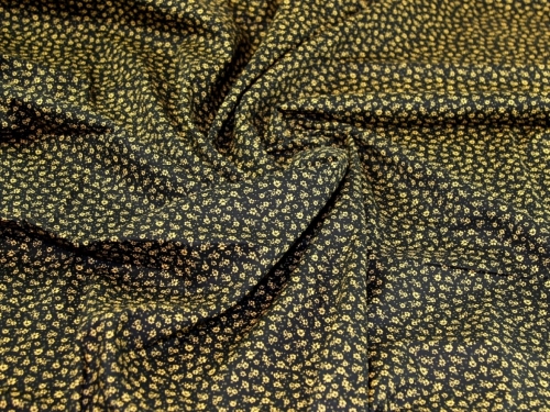 Deadstock 100% Cotton Poplin Fabric Black