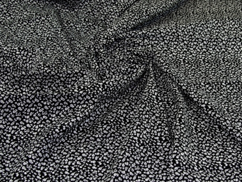 Deadstock 100% Cotton Poplin Fabric Black