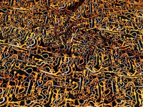 Deadstock 100% Cotton Poplin Fabric Black