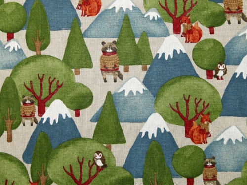 Deadstock Cotton Canvas Fabric Multicoloured