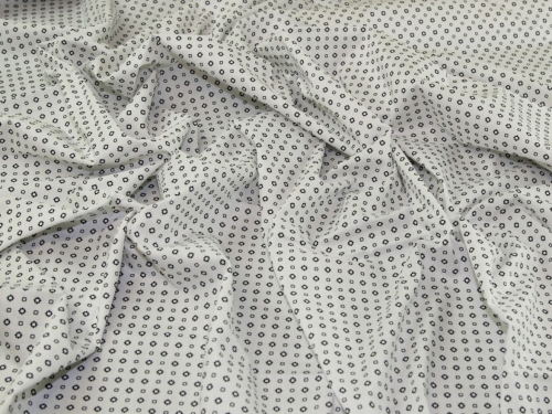 Deadstock 100% Cotton Poplin Fabric White