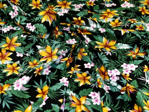 Deadstock 100% Cotton Poplin Fabric Black