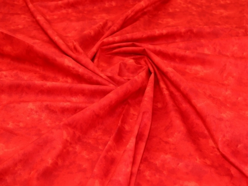 Deadstock 100% Cotton Fabric Red