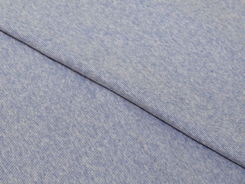 Deadstock Tubular Ribbing Stretch Knit Fabric Royal