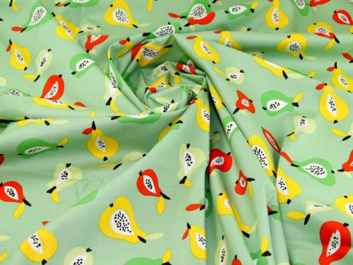 Deadstock Cotton Twill Fabric Mint