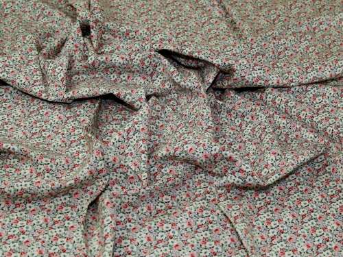 Cotton Lawn Fabric Multicoloured