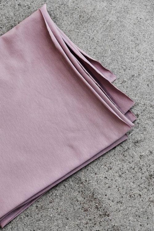 Mind The MAKER Cotton Single Jersey Stretch Knit Fabric Lilac