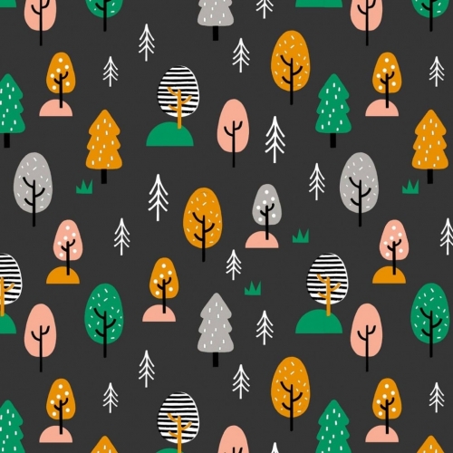 Dashwood Studio Acorn Wood 100% Cotton Poplin Fabric