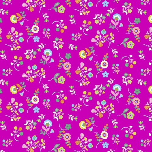 Dashwood Studio Kaleidoscope Ace Cotton Lawn Fabric Pink
