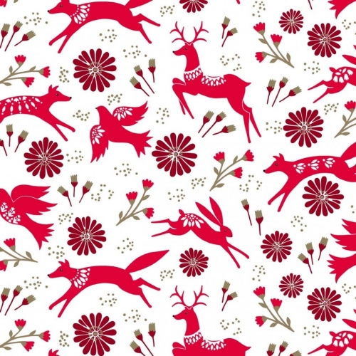 Dashwood Studio Starlit Hollow Metallic 100% Cotton Poplin Fabric White