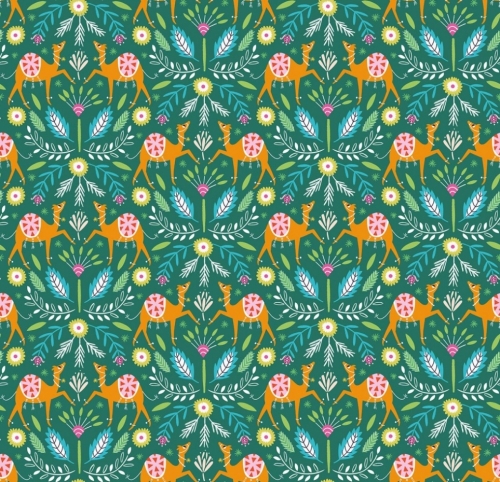 Dashwood Studio Silk Roads 100% Cotton Poplin Fabric