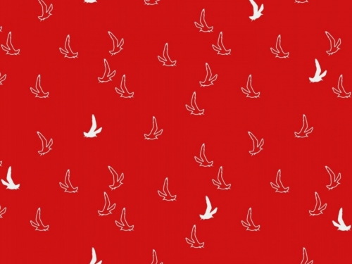 Cotton Jersey Stretch Knit Fabric Red