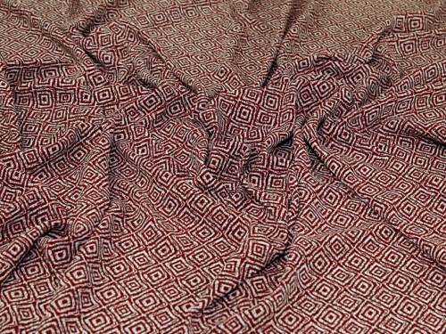 Soft Polyester Crepe Fabric Ginger