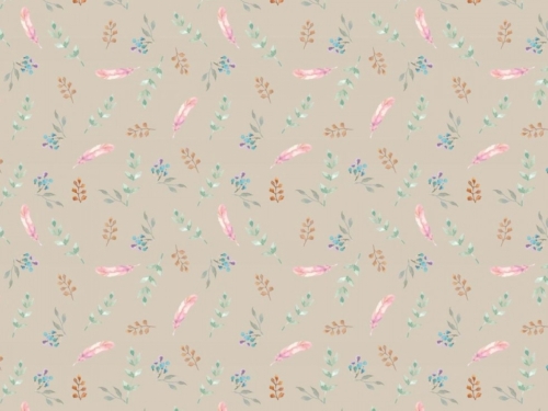 100% Cotton Poplin Fabric Taupe