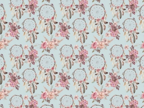 100% Cotton Poplin Fabric Blue