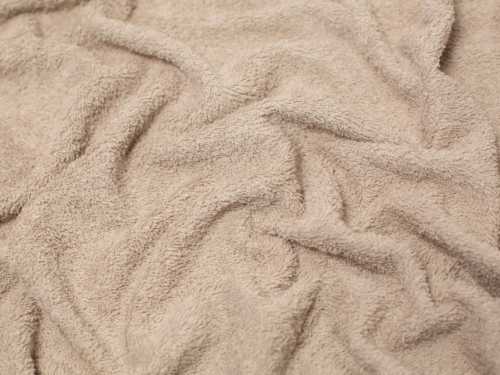 Minerva Core Range Luxury Cotton Towelling Fabric Flax
