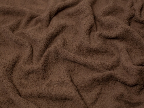 Minerva Core Range Luxury Cotton Towelling Fabric Espresso Brown