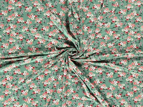 Viscose Jersey Stretch Knit Fabric Mint