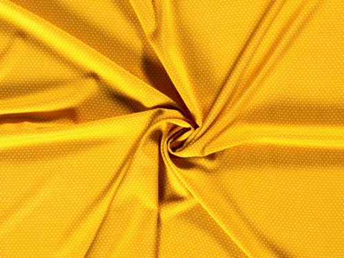 Viscose Challis Fabric Yellow