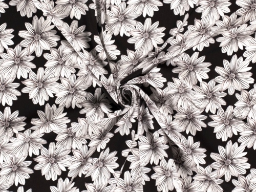 Viscose Crepe Fabric Black