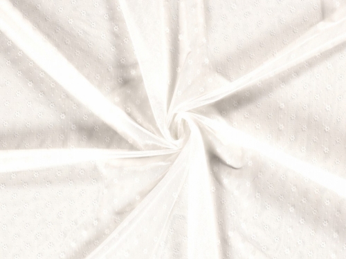 Delicate Lace Fabric Ivory