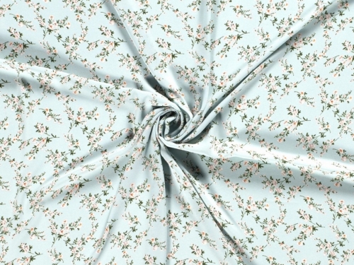 Polyester Georgette Fabric Mint