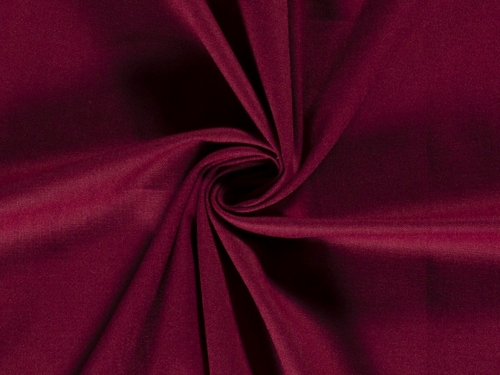 Soft Stretch Woven Linen Blend Fabric Bordeaux