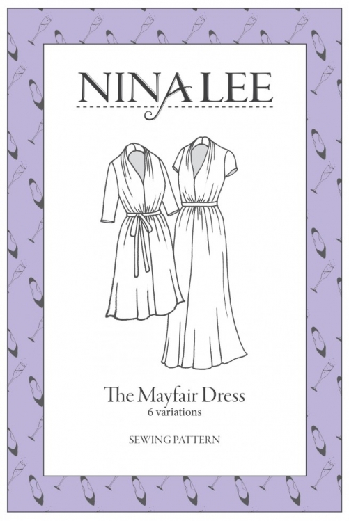 Nina Lee Paper Sewing Pattern Mayfair Dress