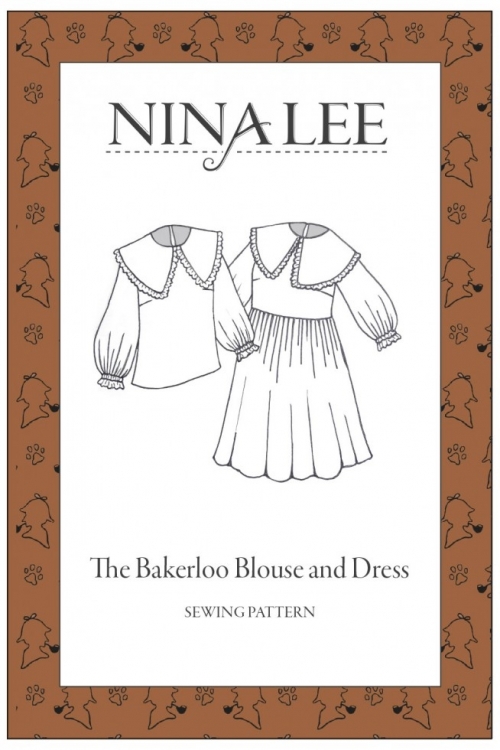 Nina Lee Paper Sewing Pattern Bakerloo Blouse & Dress