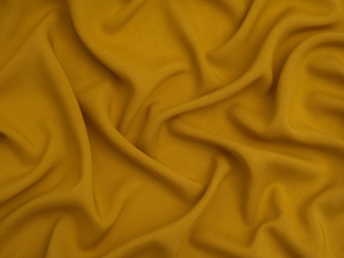 Minerva Core Range Viscose Challis Fabric Dark Gold