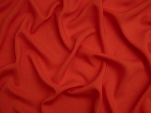 Minerva Core Range Viscose Challis Fabric Mandarin