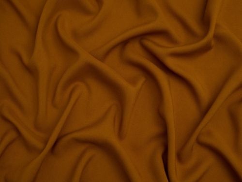 Minerva Core Range Viscose Challis Fabric Nutmeg