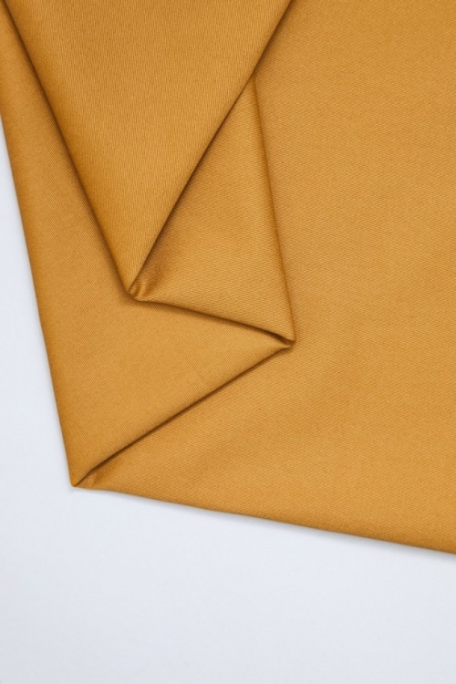 Mind The MAKER Organic Cotton Twill Fabric Dry Mustard