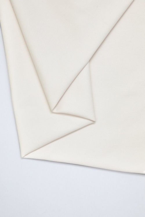 Mind The MAKER Organic Cotton Twill Fabric Creamy White