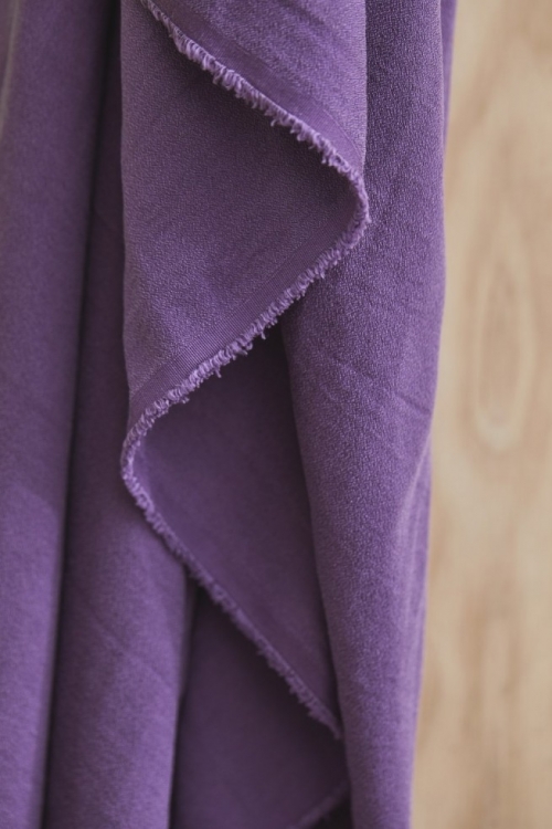 Meet MILK Tencel Lyocell Crispy Crepe Fabric Mauve