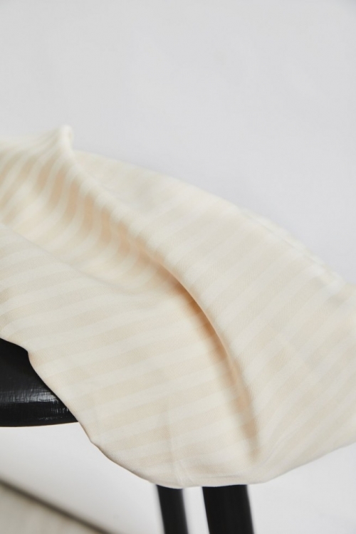 Meet MILK Two Tone Stripe Tencel Lyocell Twill Fabric Shell