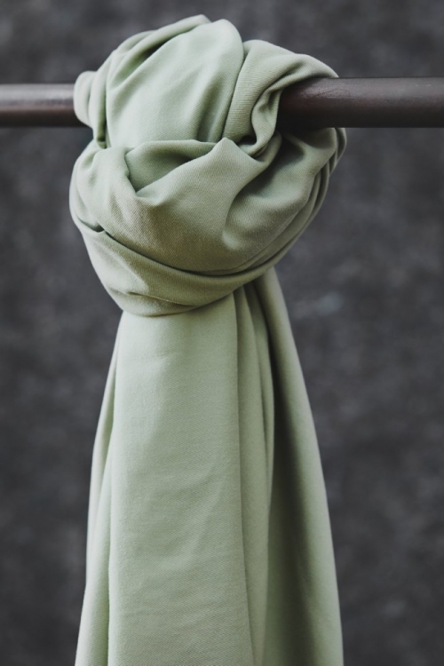 Meet MILK Smooth Drape Tencel Lyocell Twill Fabric Soft Mint
