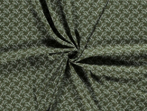 100% Cotton Poplin Fabric Green