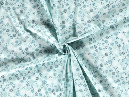 100% Cotton Poplin Fabric Mint