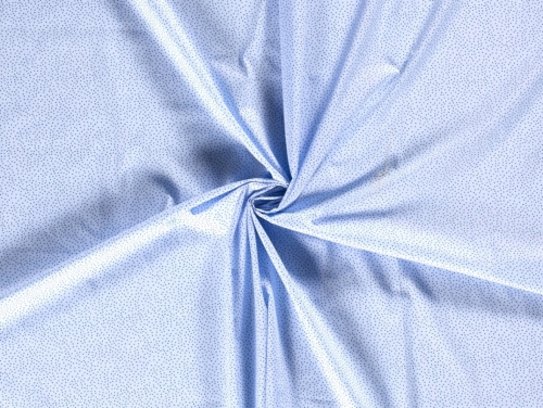 100% Cotton Poplin Fabric Blue