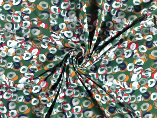 Cotton Jersey Stretch Knit Fabric Green