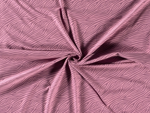 Deadstock Cotton Jersey Stretch Knit Fabric Pink