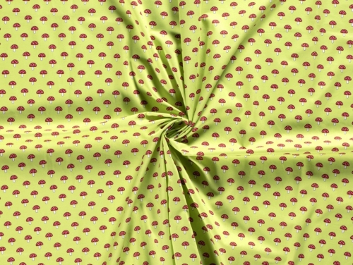 100% Cotton Poplin Fabric Green