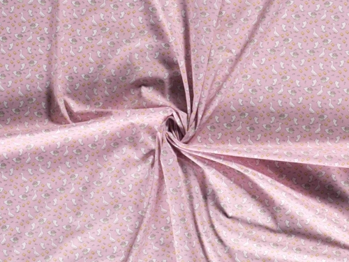 100% Cotton Poplin Fabric Pink