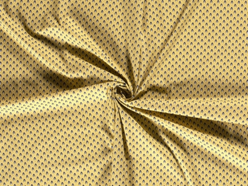 100% Cotton Poplin Fabric Ochre