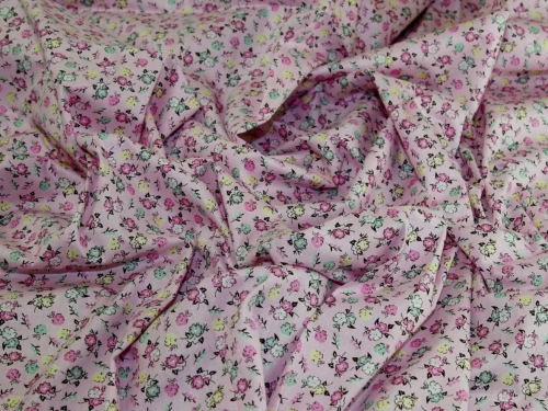 Deadstock 100% Cotton Fabric Pink