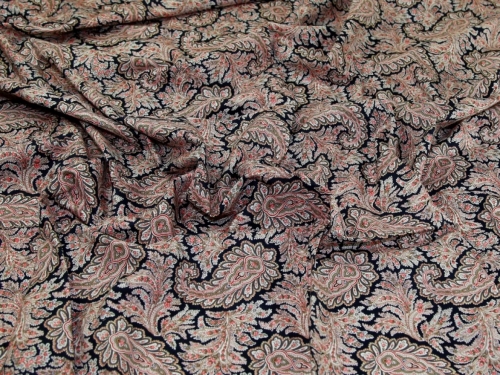 Cotton Lawn Fabric Black